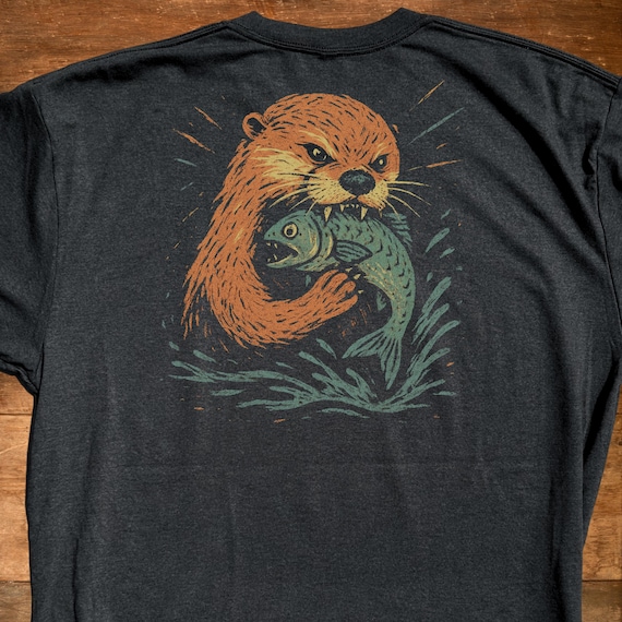 Savage Otter Fishing Tee