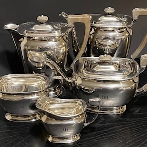 Sterling Silver Tea & Coffee service - Birmingham 1962 - Complete set