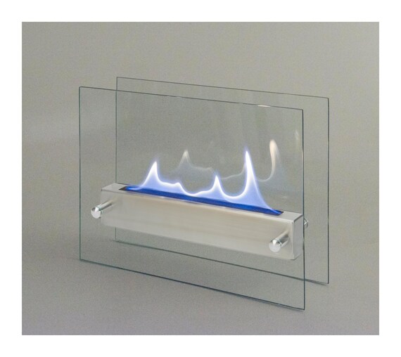 Tabletop Indoor Fireplace Bio Ethanol Fire Feature Etsy