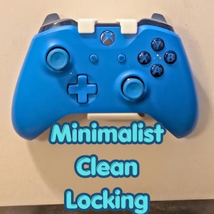 XBox S/X controller mount, Secure, locking, clean. Ports fully exposed. Original 3d printed design.