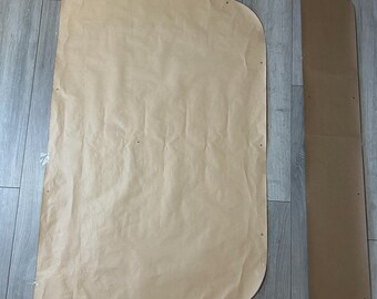 Plantillas de corte a escala real para paneles de puertas correderas de Mercedes Sprinter