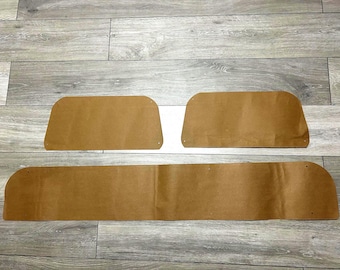 Szablony górnych paneli drzwi furgonetki Sprinter – klapa przesuwna i tylna 2019+