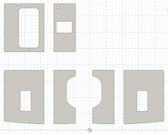 Pliki DXF CNC do paneli ściennych Sprinter 144 (dach wysoki 2019+) do pobrania w wersji cyfrowej