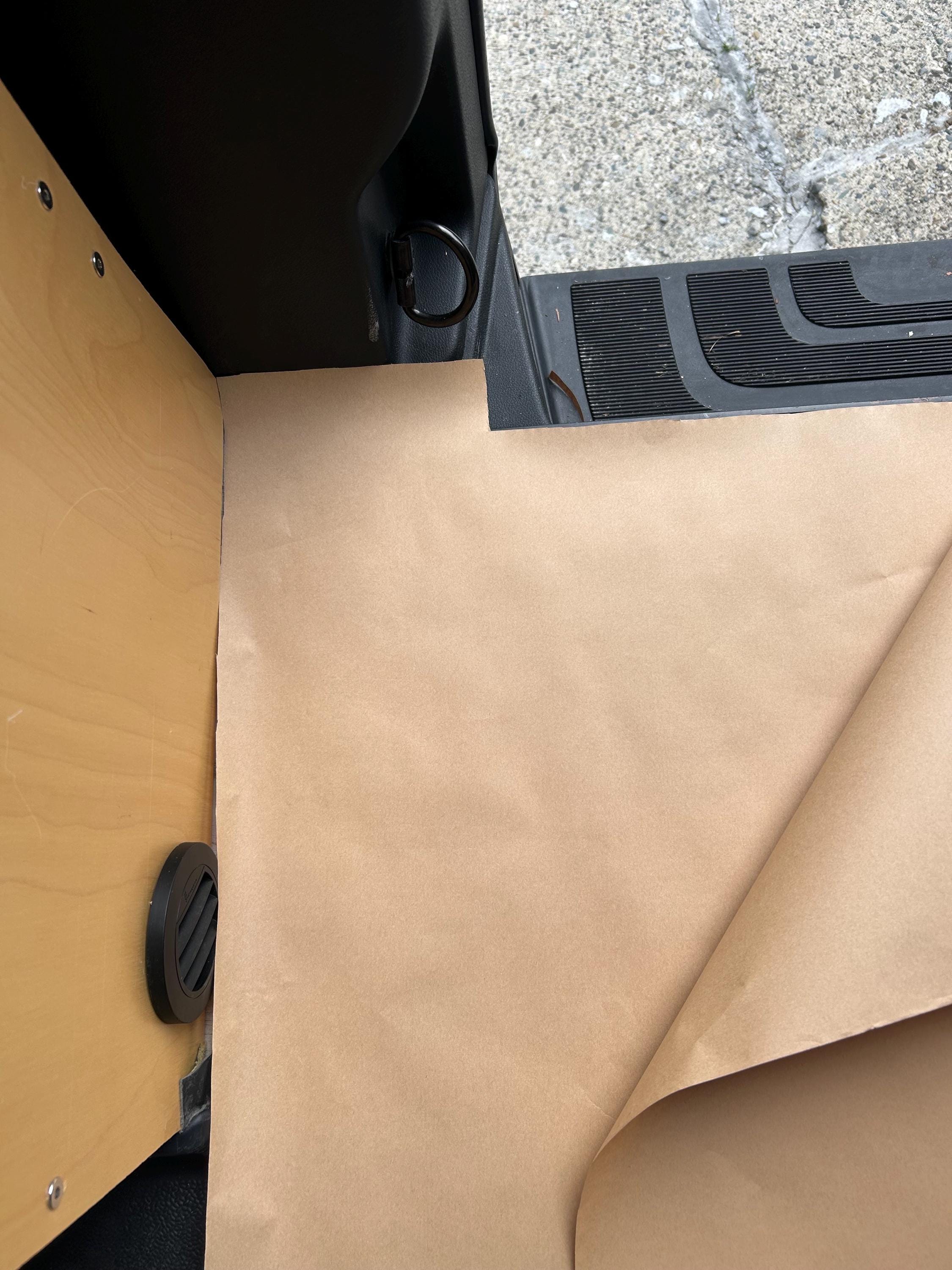 Full-scale Subfloor Cutting Templates for Mercedes Sprinter 170 (2019 ...