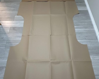 Pełnowymiarowe szablony do cięcia podłogi do Mercedesa Sprintera 170 (2019+) – fizyczne, wstępnie wydrukowane i gotowe do użycia