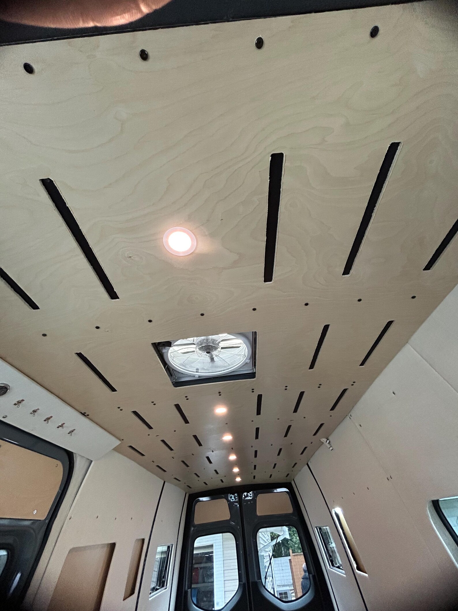 Sprinter 144 Ceiling Panel CNC DXF File, 2019+ High Roof (digital ...