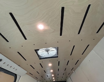 Plik DXF CNC panelu sufitowego Sprinter 170, dach wysoki 2019+ (pobranie cyfrowe)