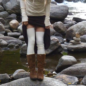 Extra Long Cotton Leg Warmers