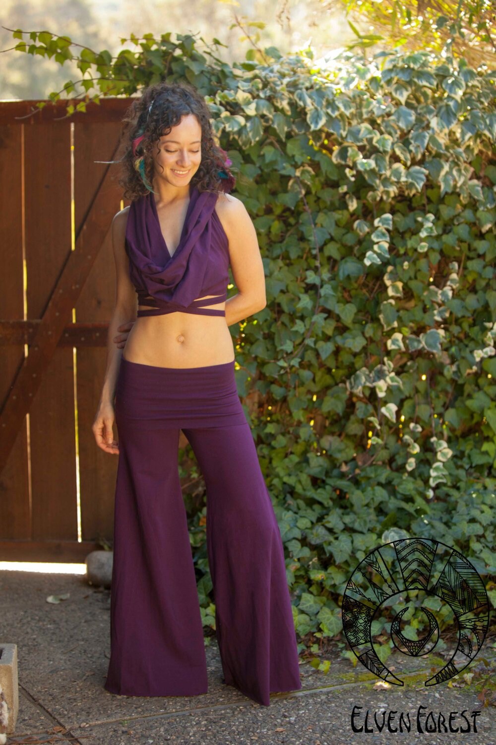 Convertible Jumpsuit Onesie into Cowl Hood crop Top and Etsy