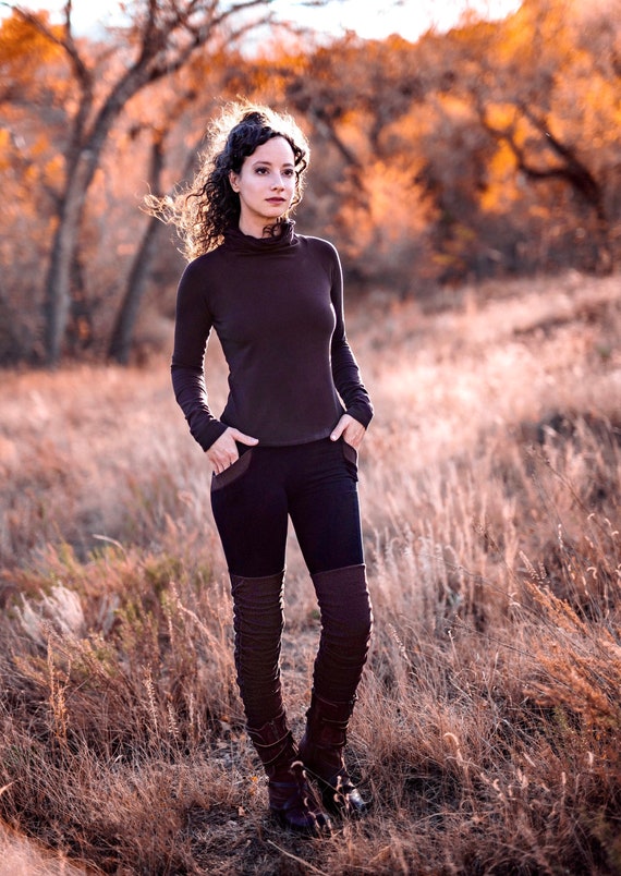 Thermal Waffle Pocket Leggings Elven 