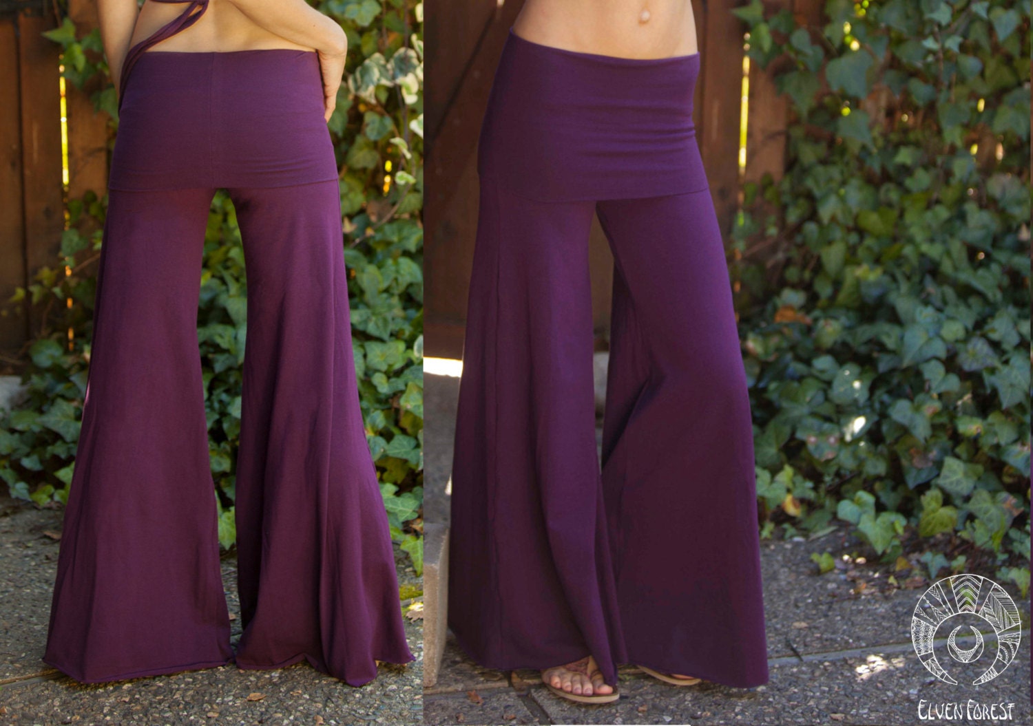 Lounge Pants With Convertible High Waistband or Fold Over Skirt -   Canada