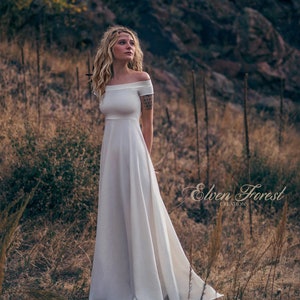 Simply Bohemian Wedding Dress Elven Forest image 2