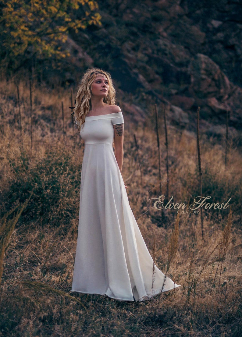 Simply Bohemian Wedding Dress Elven Forest image 2