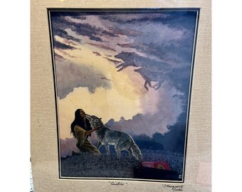 Marguerite Fields Signed & Numbered "Sisters" Print 89/500