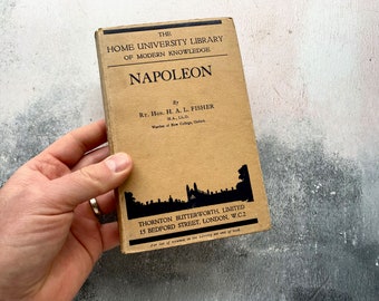 Napoleon Home University Library Hardback Book 1928 Edition HAL Fisher