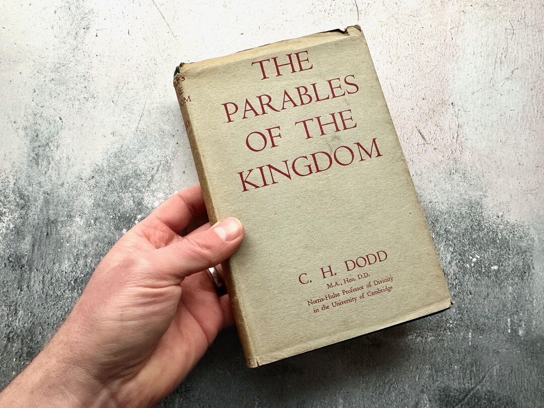 The Parable of the Kingdom by C H Dodd 1946 Edition Hardback Book - Etsy UK