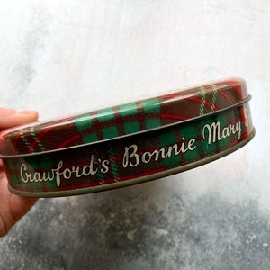 Crawford's Bonnie Mary Shortbread Biscuit Vintage Tin image 3