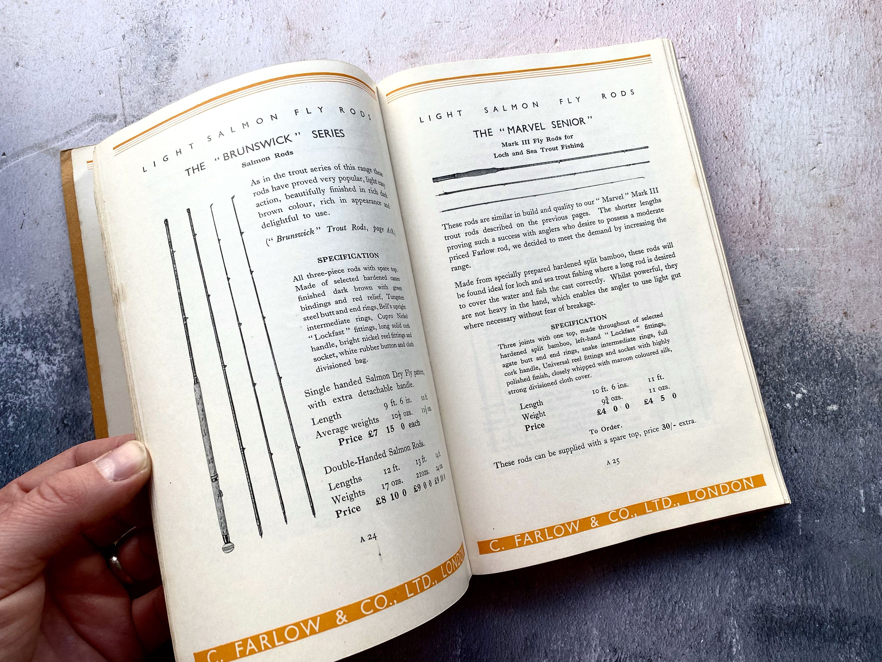Farlow's Tackle Catalogue 94th Edition 1940 - Etsy