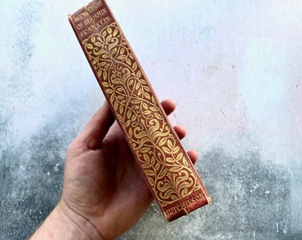 Antique 1903 Autobiography of Benjamin Franklin Hardback Book