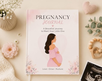 Pregnancy Journal Printable | Pregnancy Planner | Baby Shower Gift | Expecting Mom Gift | Baby Memory Book