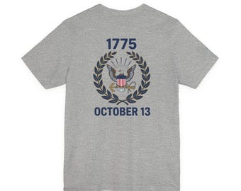 Camiseta con el emblema de la Marina de los Estados Unidos / 251.º aniversario de la Marina