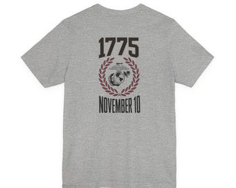 Camiseta con el emblema del Cuerpo de Marines de los Estados Unidos / 251.º aniversario del Cuerpo de Marines de los Estados Unidos