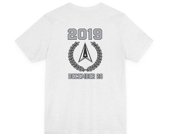 Camiseta con el emblema de la Fuerza Espacial de los Estados Unidos / 7.º aniversario de la Fuerza Espacial