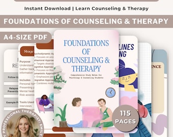 Studiegids voor counselingtheorieën | Grondslagen van counseling en therapie | Werkboek en studiereferentie voor studenten psychologie en counseling