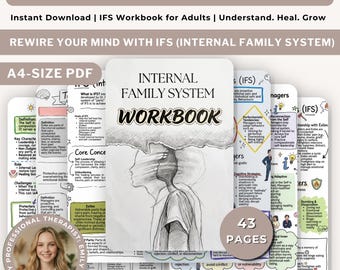 IFS-werkbladen | Internal Family Systems | Exiles Managers Firefighters | IFS-werkboek | IFS-onderdelen identificeren | Emotionele regulatie