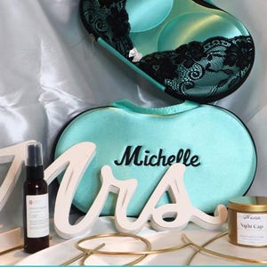 Personalized Bridal Bra Clutch Bundle