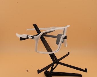 Sport-Sonnenbrille Weiß / Klar