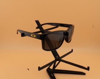 Gafas de sol deportivas negras pulidas/amarillas
