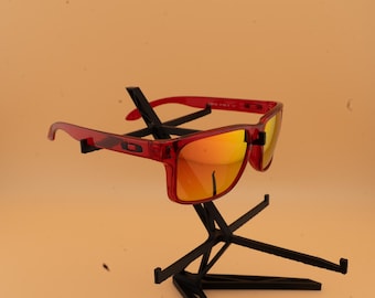 Okulary przeciwsłoneczne sportowe Crystal Red / Amber Lens