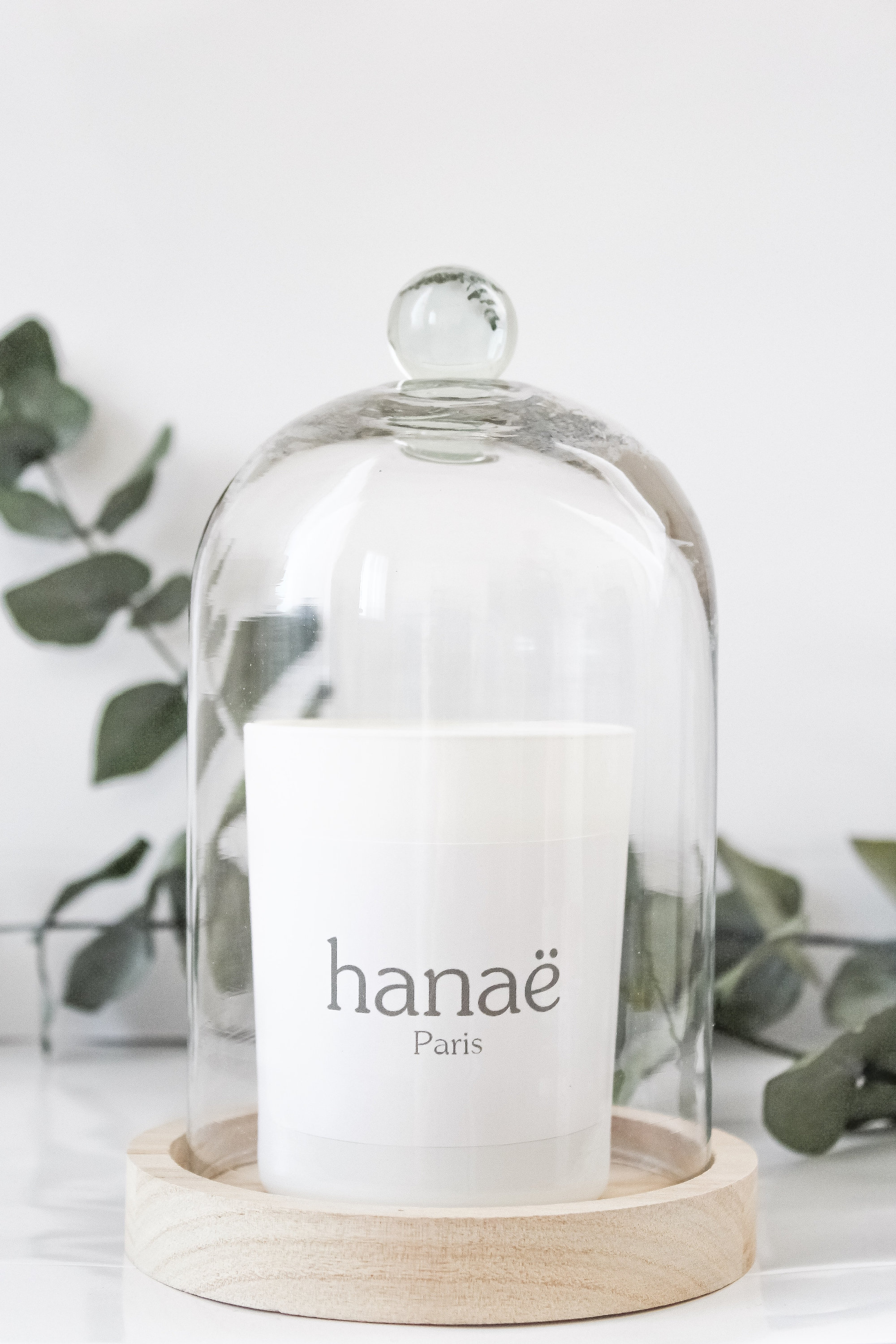 Bougie Artisanale en Cire Naturelle Végétale et Mèche Bois Crépitante