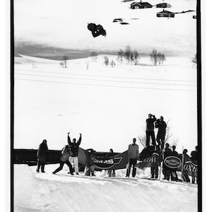 Ingemar Backman, Historic Method Air, Riksgränsen, Svezia, 1996 Stampa fotografica artistica