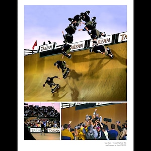 Tony Hawk - The First 900. Stampa artistica in edizione limitata - 18 x 24 pollici