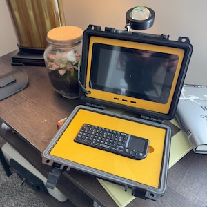Raspberry Pi 5 Cyberdeck | 8GB RAM, 128GB Storage, Touchscreen Field Terminal