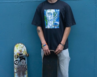 Tsukuyomi Tee - Charcoal