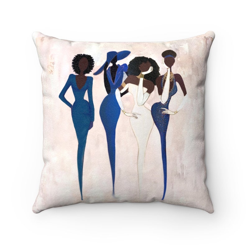 The Fabulous Sorority Blue and White Collection Pillow Cases - Etsy