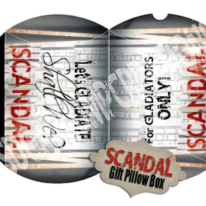 Download istantaneo della scatola regalo ABC Scandal Gladiator