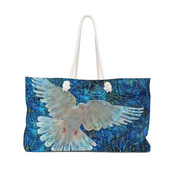 Fly High Blue Dove Weekender Bag
