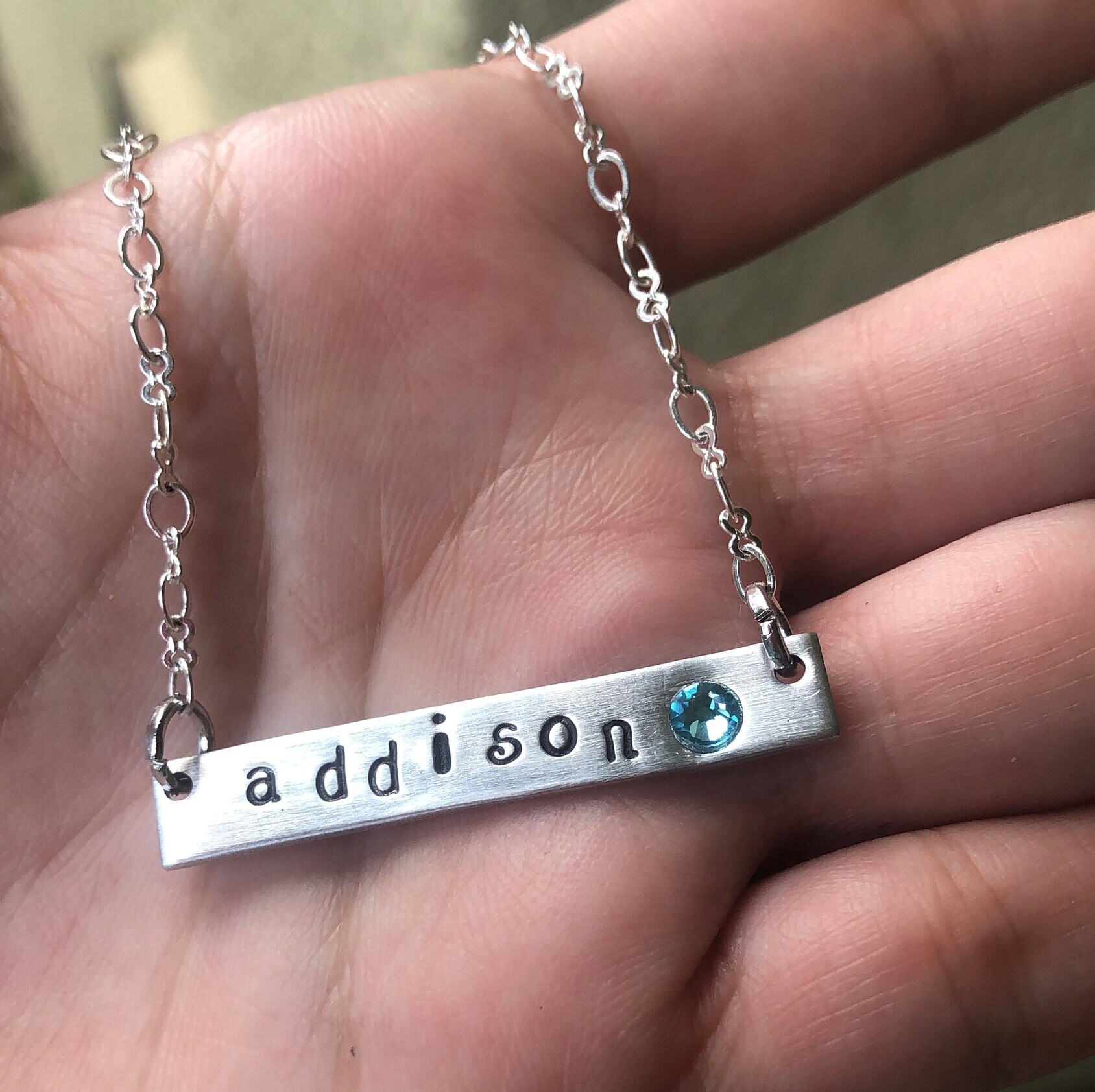 Birthstone Custom Metal 