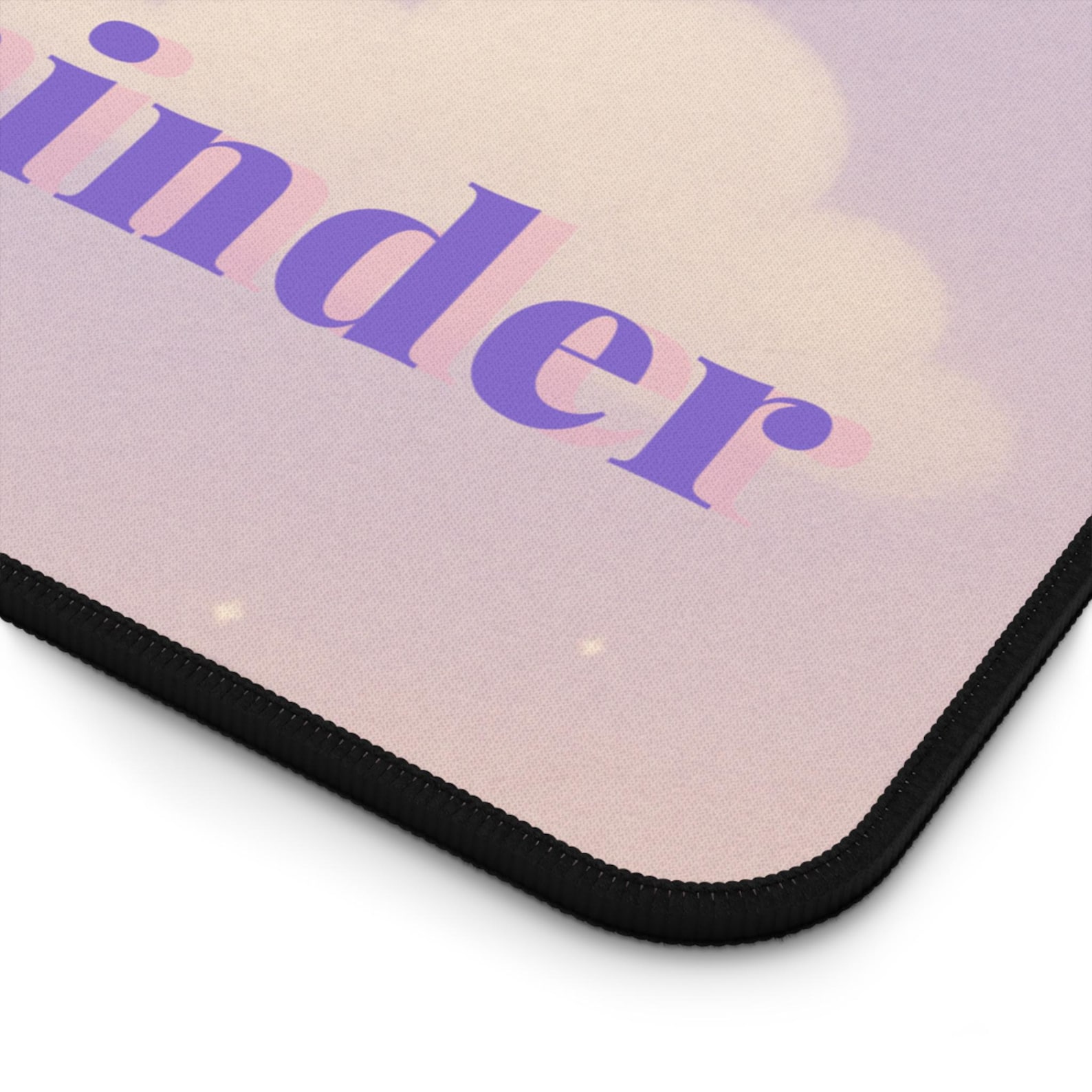 Gentle Reminder Deskmat Aesthetic Desk Mat for Calm Productivity Soft ...