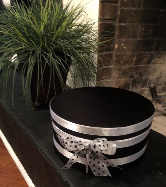 Custom Made Decorative Hat Boxes Etsy