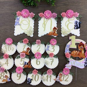 Primo compleanno di un cervo, striscione con un cervo, tema "Oh cervo", tema "Animali della foresta", primo compleanno di un animale della foresta, striscione "Torta smash",