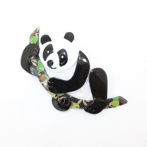 SOLD A Brown Bear Brooch By Lea Stein of Paris - Tom Bear  An Original Lea Stein Pin for Bear Collectors display picture 1
