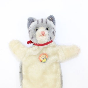 ビンテージ　シュタイフ　Tabby　キャット　猫　ちょっと訳あり 送料無料 シュタイフ Cat Tabby 10cm タビーキャット/ねこ/猫/ネコ