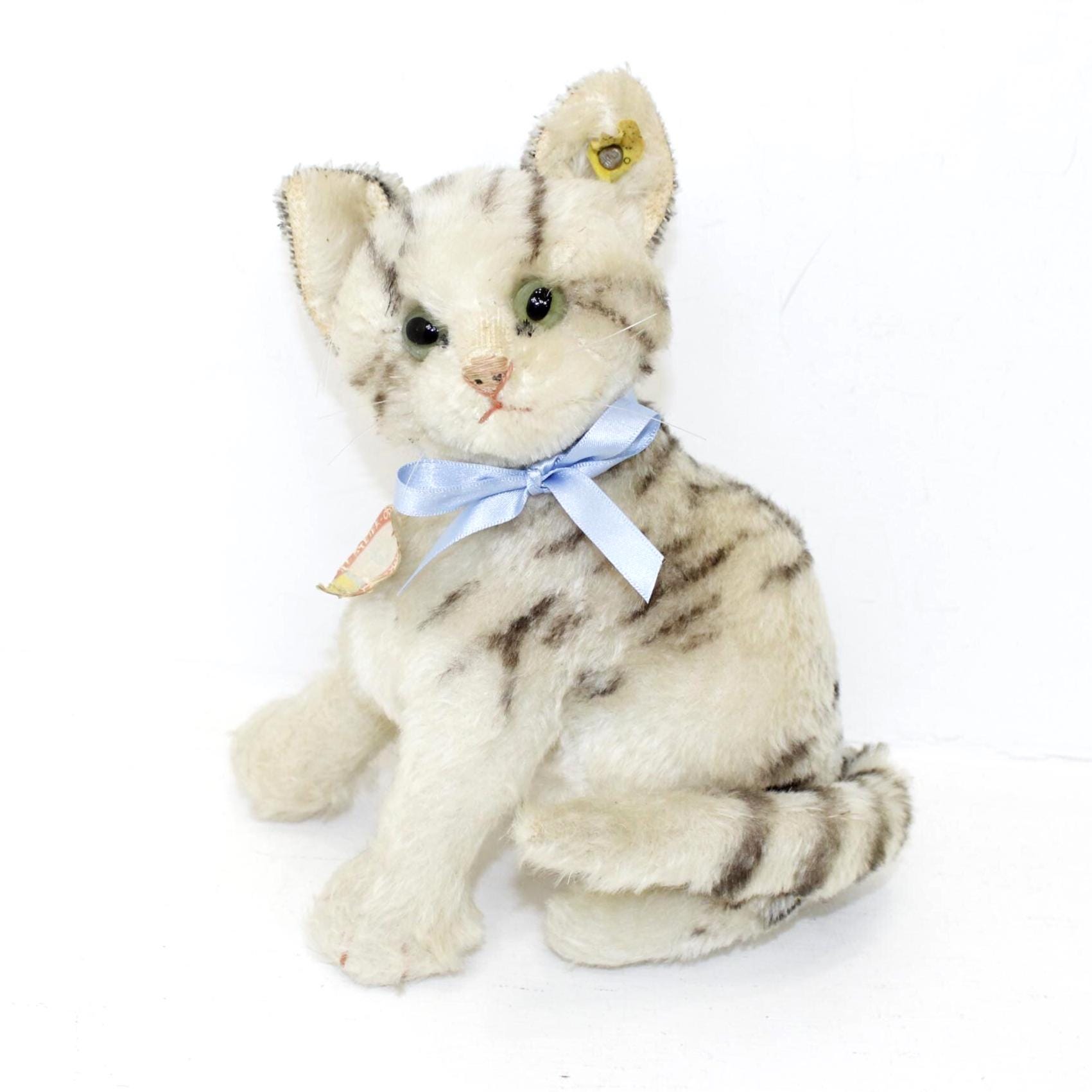 Steiff Tabby Cat - Etsy