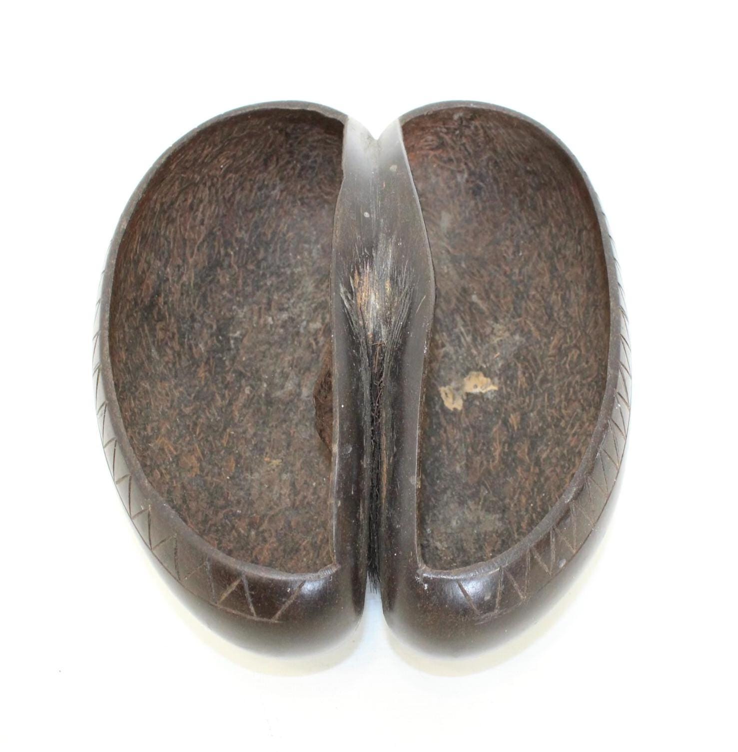 Antique Rare Coco De Mer Large Nut Basket Bowl Seychelles Seed - Etsy