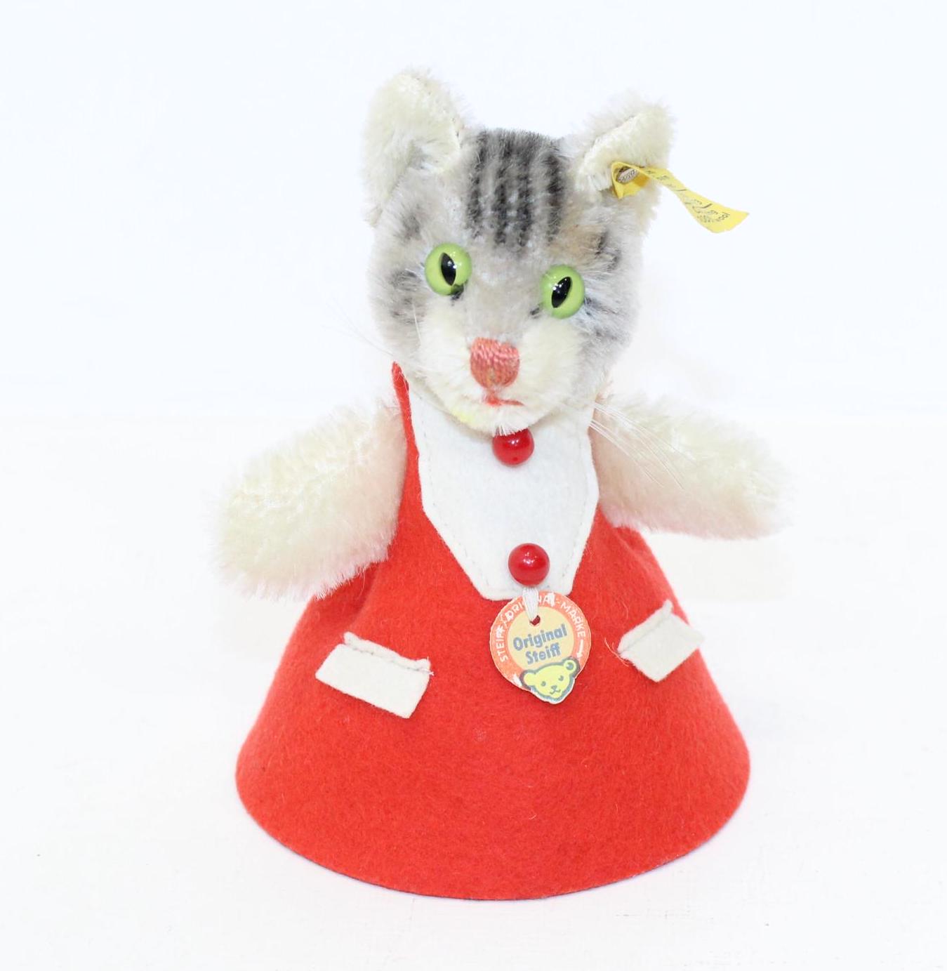 緑の眼をしたぶち猫さん シュタイフ ガッシー GUSSY ヴィンテージ